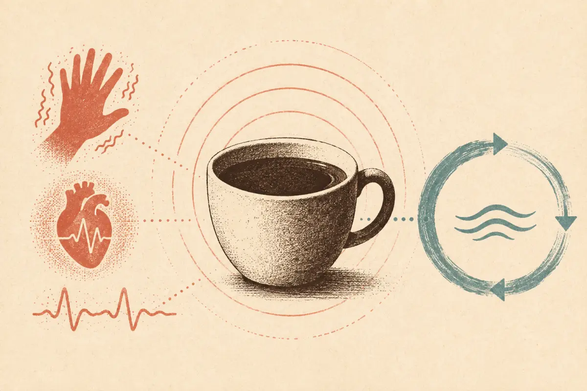 Why does coffee make me anxious, shaky or cause palpitations?