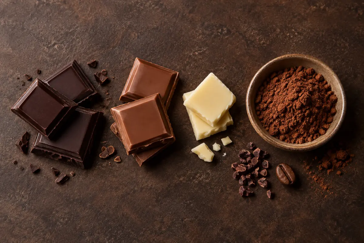 How much caffeine is in chocolate? Dark, milk and cocoa compared
